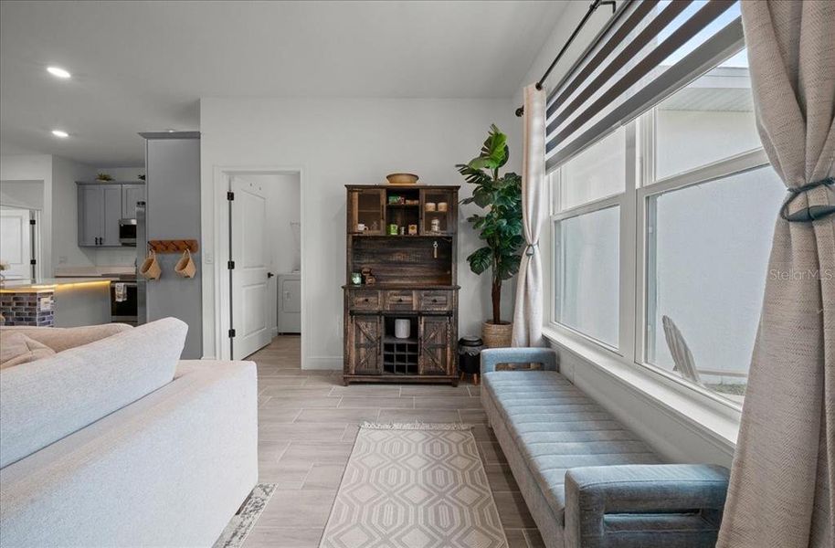 Furnished interior view inside a new home in , Ocala (Image 42).