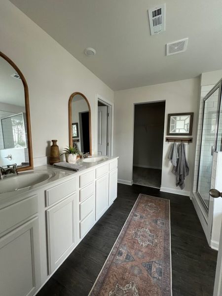 Representative furnished interior of a home built from the Springdale Townhome by Piedmont Residential in The Retreat at Browns Ridge, Newnan (Image 11).