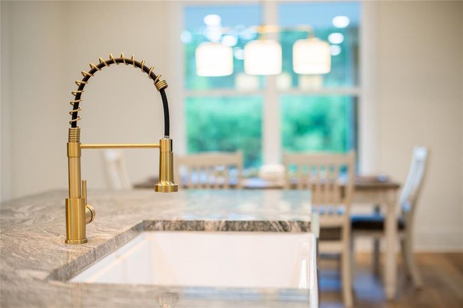 Close-up of interior finishes inside a home in , Monticello (Image 23).
