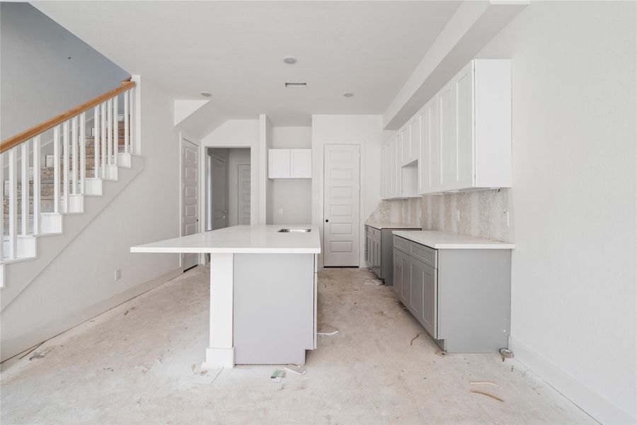 Furnished interior view inside a new home in , Houston (Image 2).