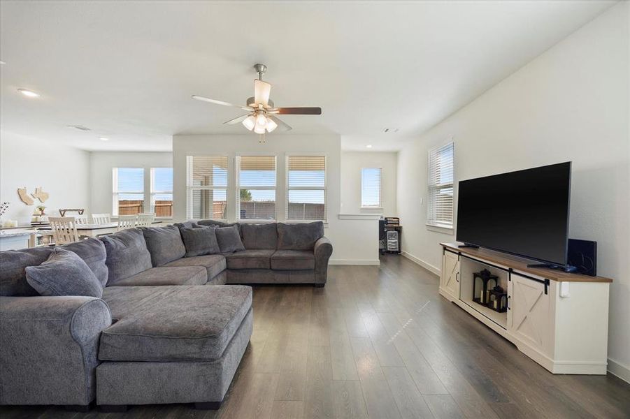 Furnished interior view inside a new home in , Forney (Image 13). Furnished interior view inside a new home in , Forney (Image 13).