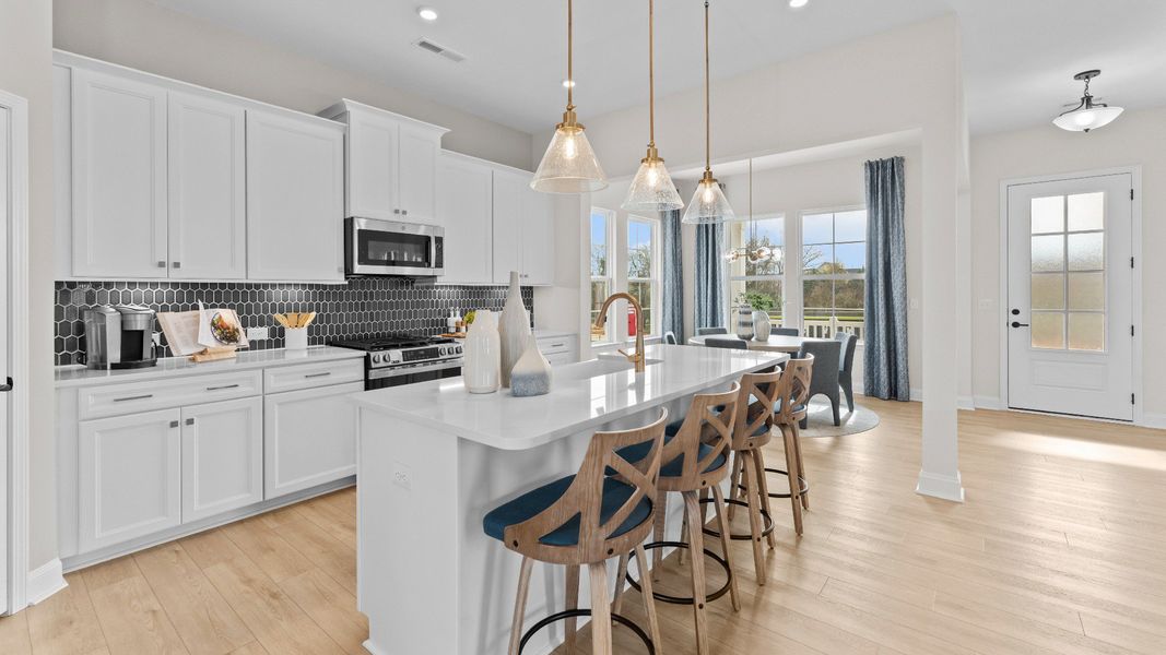 The Brockton Plan by DRB homes in Pineville, NC - Kitchen
