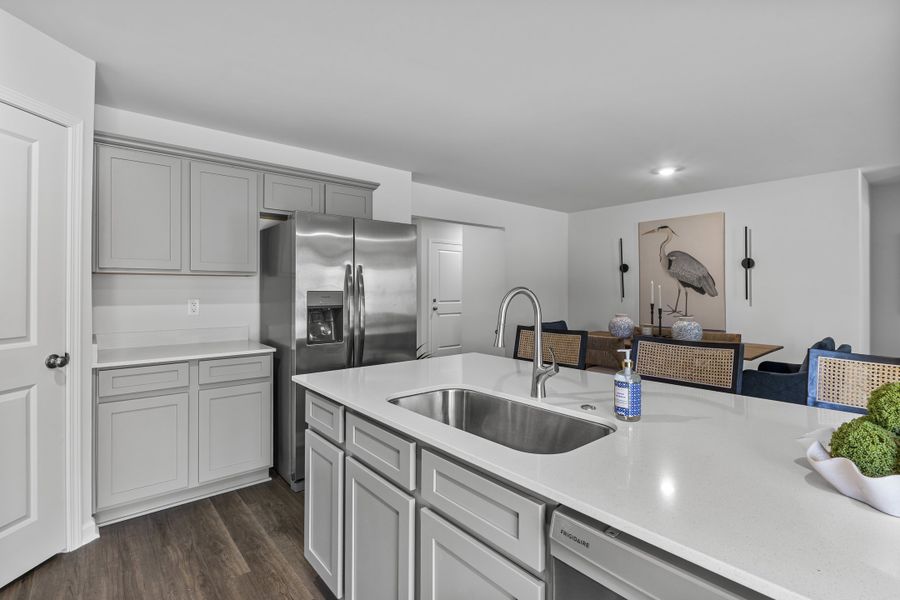 Representative furnished interior of a home built from the Magnolia E by McGuinn Homes in Sibley Village, Sumter (Image 13).