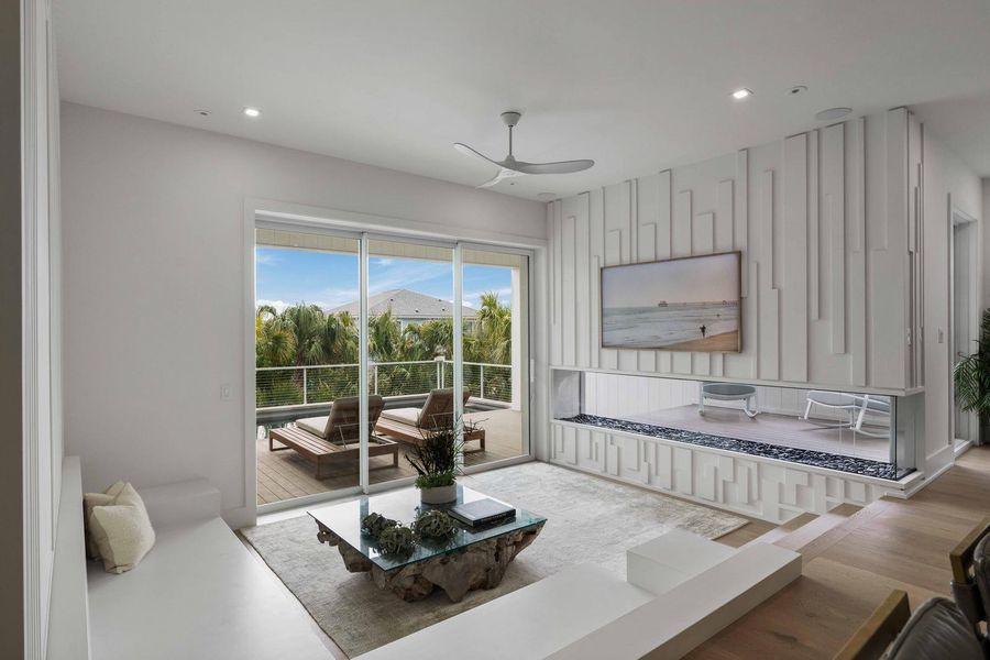 Furnished interior view inside a new home in , Isle Of Palms (Image 8).