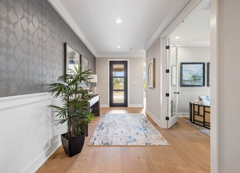Whitehall Floor Plan in The Colony, Bastrop | Sitterle Homes Entry Way