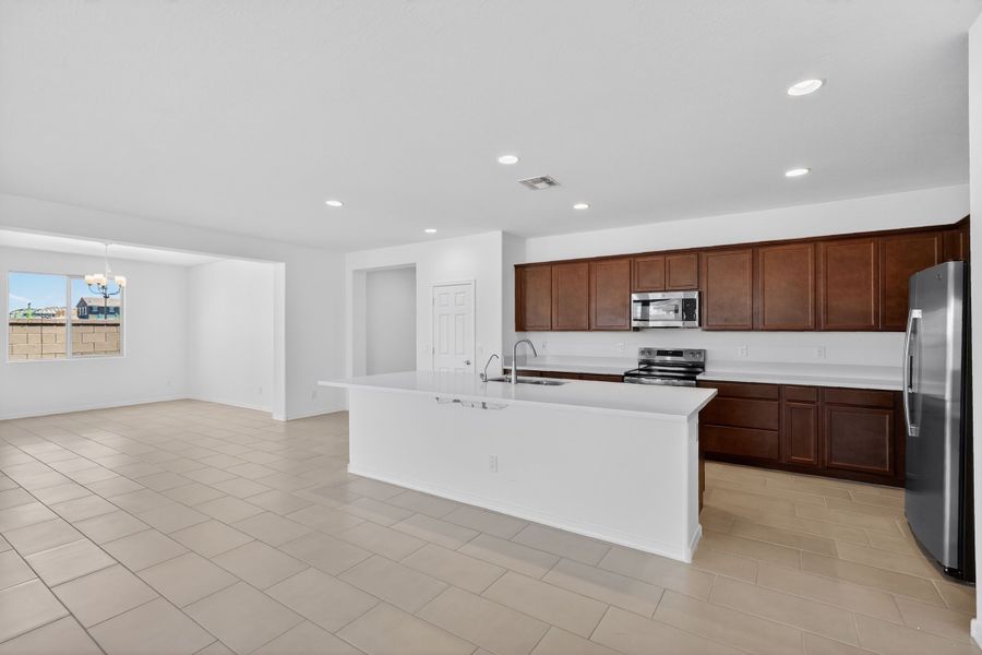 Furnished interior view inside a new home in Allen Ranches, Litchfield Park (Image 12).
