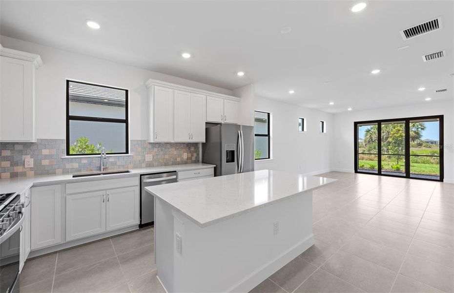Furnished interior view inside a new home in Talon Preserve on Palmer Ranch, Nokomis (Image 13).