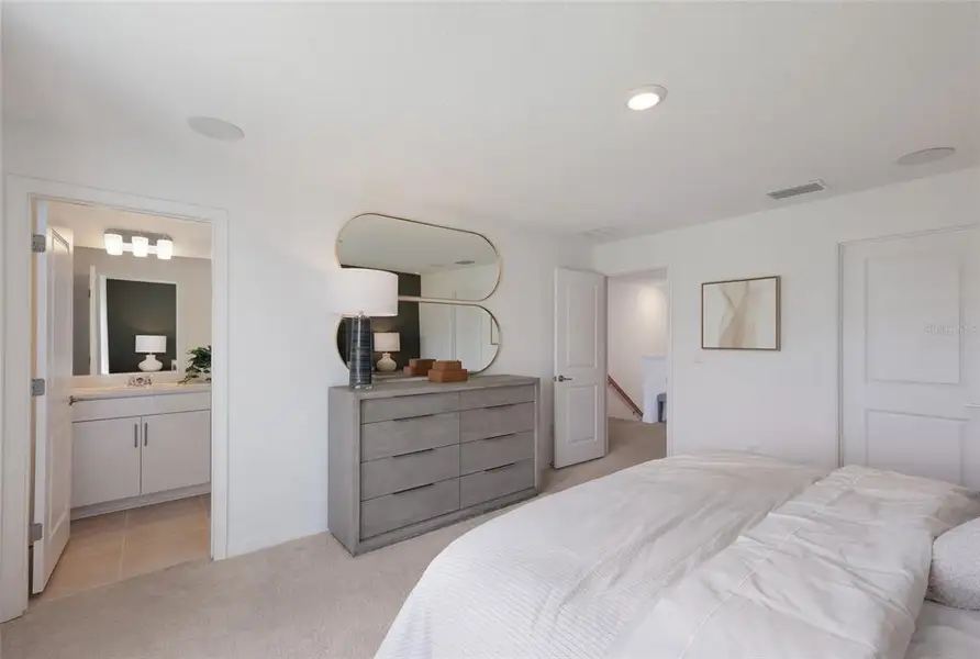 Furnished interior view inside a new home in , Nokomis (Image 10).