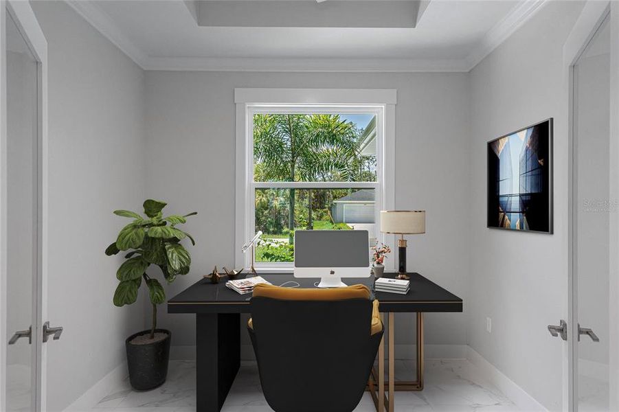 Furnished interior view inside a new home in , Port Charlotte (Image 18).