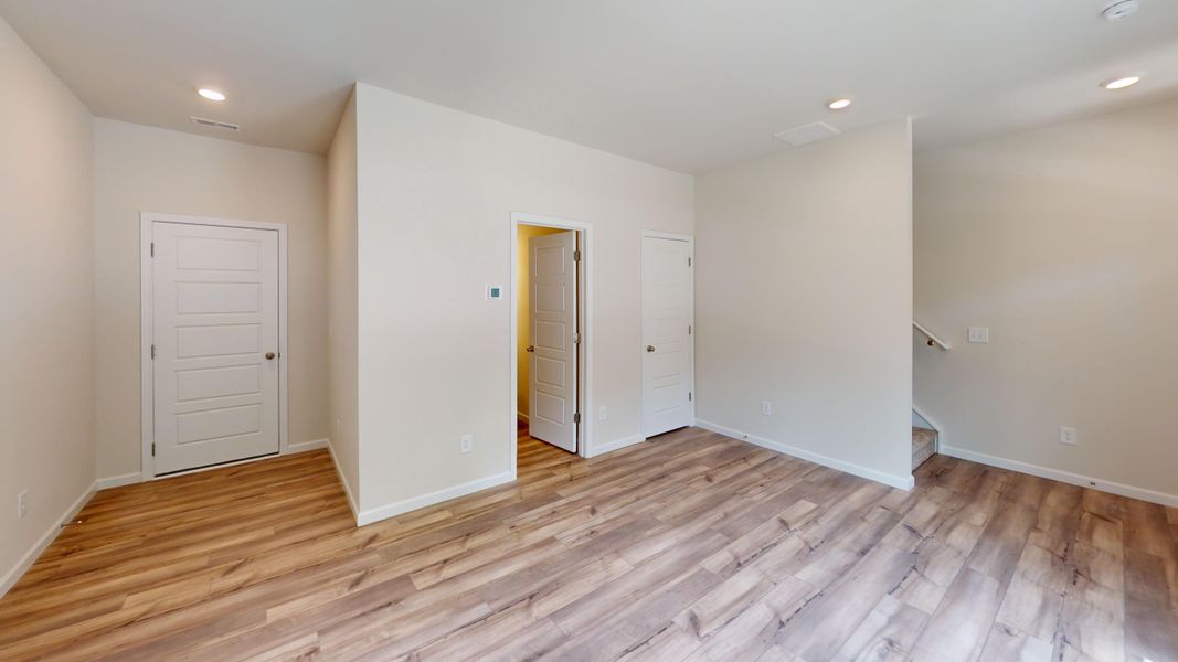 Representative unfurnished interior of a home built from the The Trenton by Brookline Homes in The Crossing at Cramerton Mills, Gastonia (Image 14). Representative unfurnished interior of a home built from the The Trenton by Brookline Homes in The Crossing at Cramerton Mills, Gastonia (Image 14).