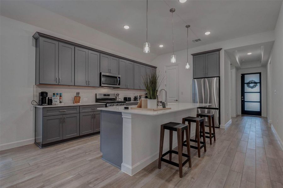 Furnished interior view inside a new home in Katy Court, Katy (Image 13).