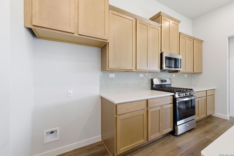 Furnished interior view inside a new home in , San Antonio (Image 11).