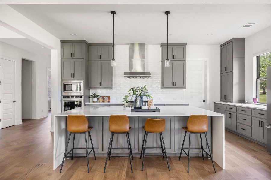 Furnished interior view inside a new home in , Georgetown (Image 10).