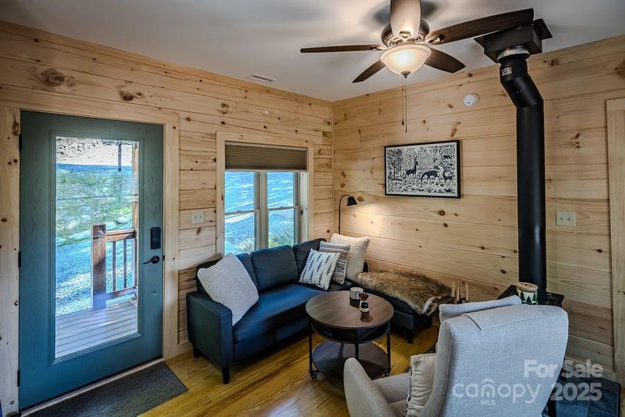 Furnished interior view inside a new home in , Beech Mountain (Image 16). Furnished interior view inside a new home in , Beech Mountain (Image 16).