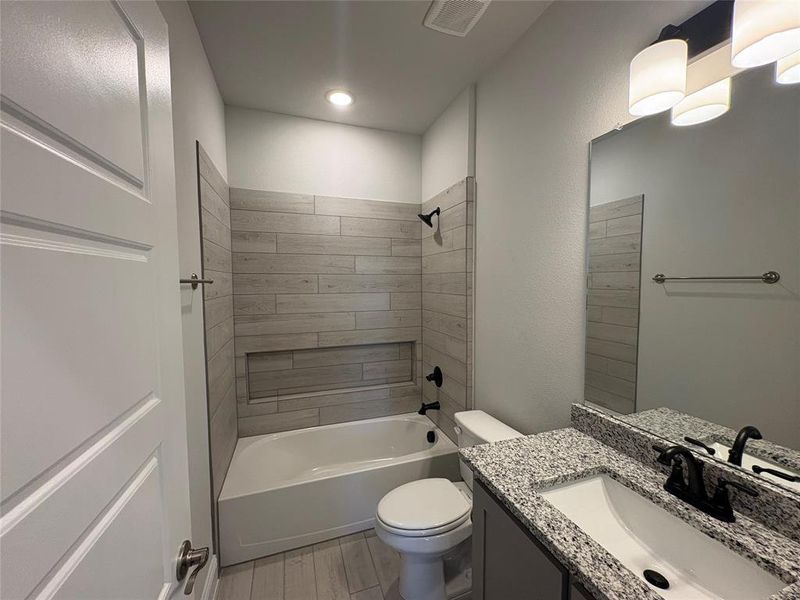 Furnished interior view inside a new home in , Collinsville (Image 9).