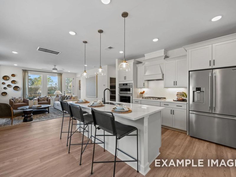 Furnished interior view inside a new home in Camden Park, Knightdale (Image 6).