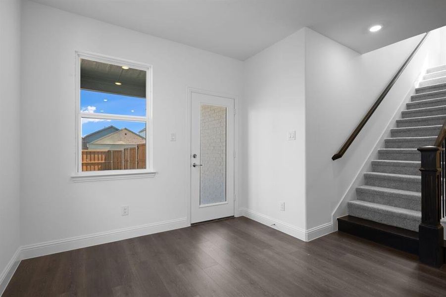 Spacious, unfurnished interior of a new home in North Sky Celina, Celina (Image 20). Spacious, unfurnished interior of a new home in North Sky Celina, Celina (Image 20).