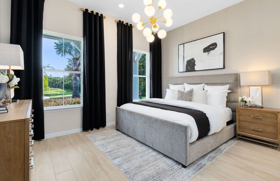 Representative furnished interior of a home built from the Renown by Del Webb in Del Webb Twin Lakes, St. Cloud (Image 7).