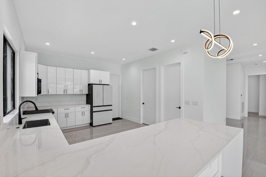 Furnished interior view inside a new home in , Palm Springs (Image 13).