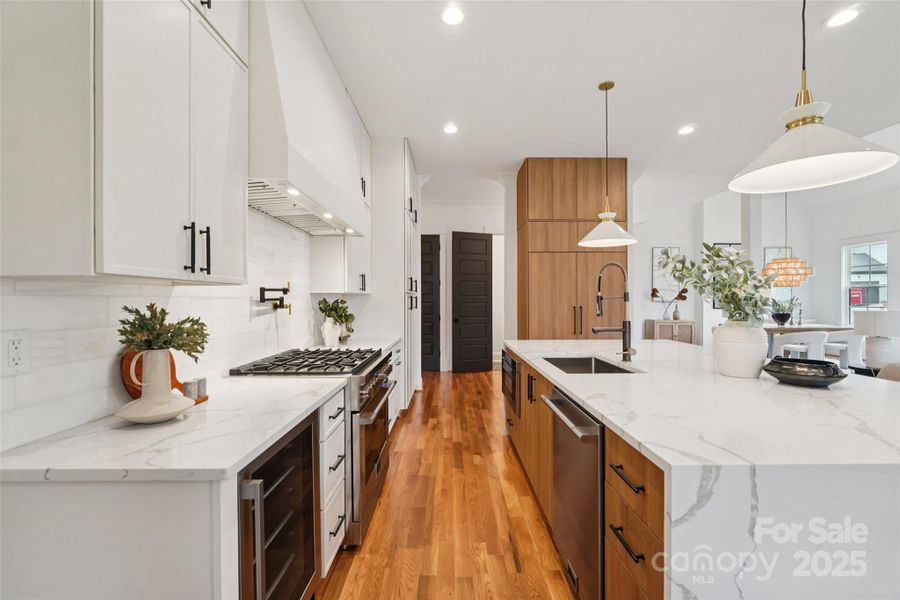 Furnished interior view inside a new home in , Charlotte (Image 16).