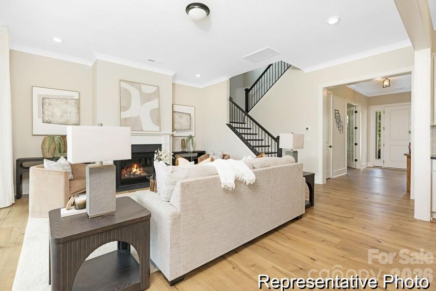 Furnished interior view inside a new home in , Troutman (Image 9). Furnished interior view inside a new home in , Troutman (Image 9).