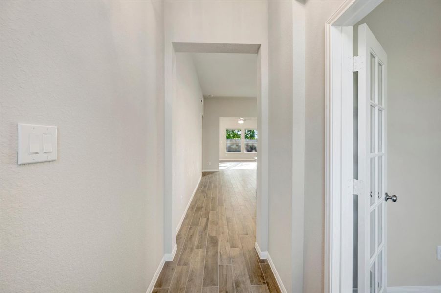 Welcoming foyer