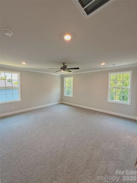 Spacious, unfurnished interior of a new home in Crystal Village, Albemarle (Image 36).