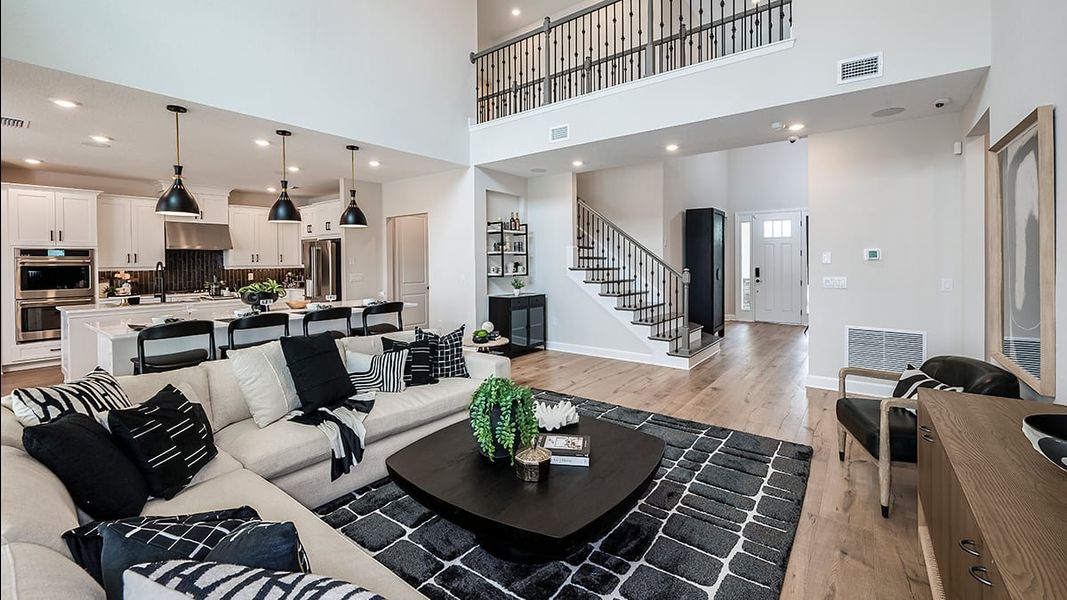 Furnished interior view inside a new home in Ardisia Park, New Smyrna Beach (Image 12).