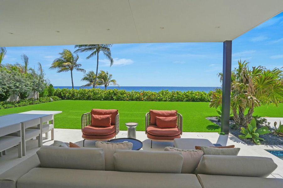 Furnished interior view inside a new home in , Hillsboro Beach (Image 11).