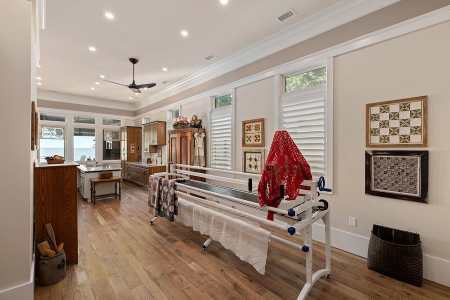 Furnished interior view inside a new home in , Bonneau (Image 58).