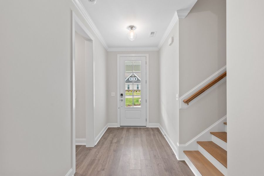 Representative unfurnished interior of a home built from the The Chandler by RobuckHomes in Baylee Ridge, Selma (Image 142).