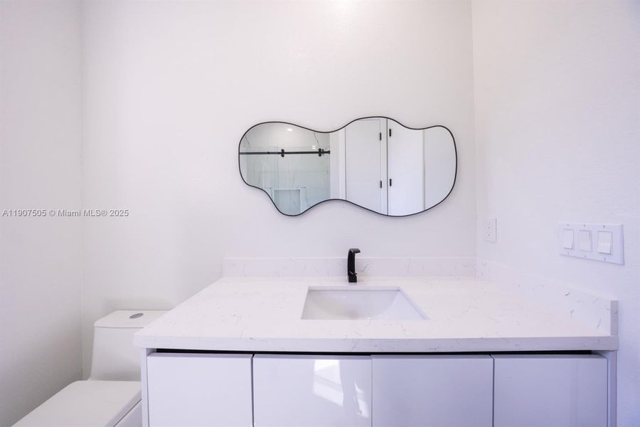 Close-up of interior finishes inside a home in , Lehigh Acres (Image 8).