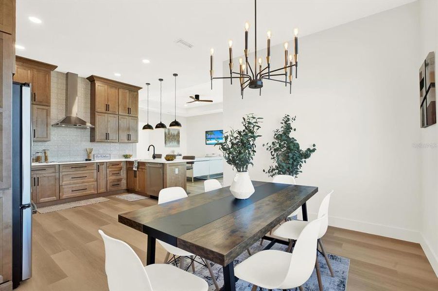 Furnished interior view inside a new home in , Hernando Beach (Image 10).