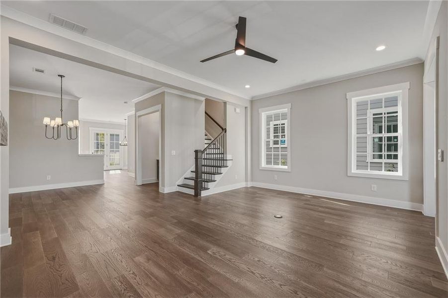 Spacious, unfurnished interior of a new home in , Ball Ground (Image 45).