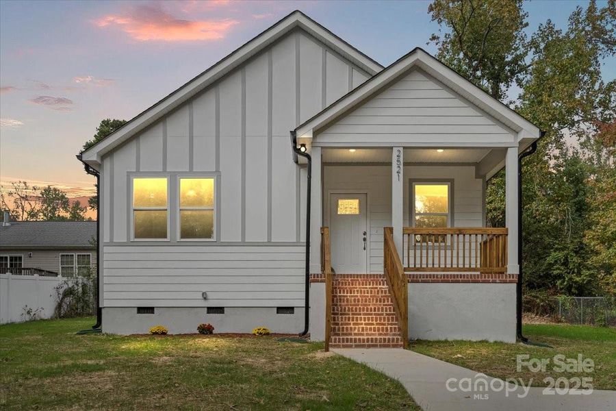 Front exterior of a new home in , Kannapolis, NC, highlighting curb appeal (Image 2). Front exterior of a new home in , Kannapolis, NC, highlighting curb appeal (Image 2).
