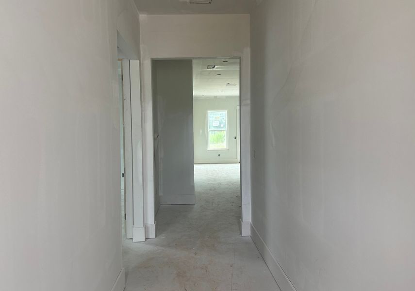 Representative unfurnished interior of a home built from the Bradford by Crawford Creek Communities in Red Bird Manor, Jefferson (Image 10).