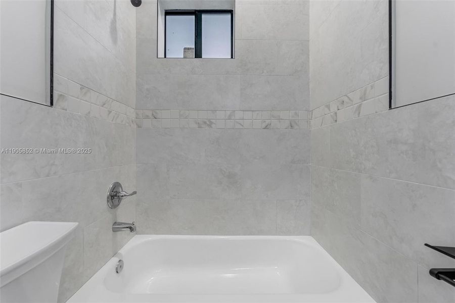 Furnished interior view inside a new home in , Miami (Image 10).