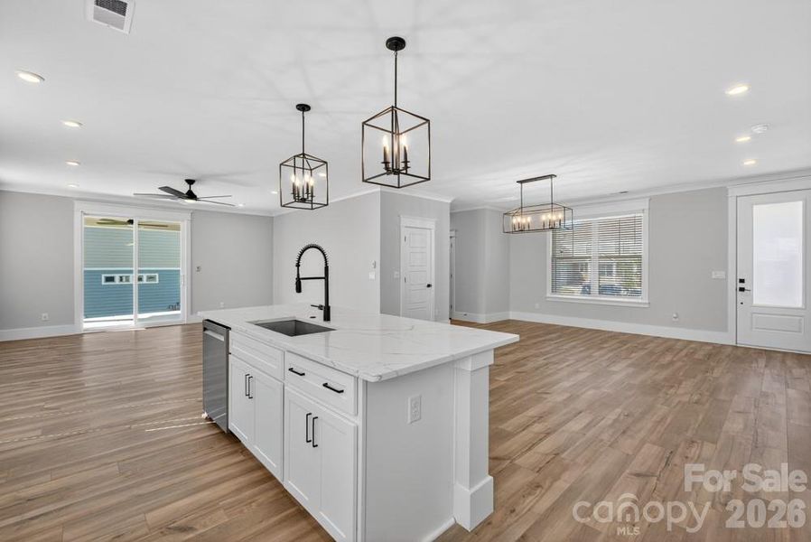 Furnished interior view inside a new home in Stoneridge Hills, Rock Hill (Image 9).