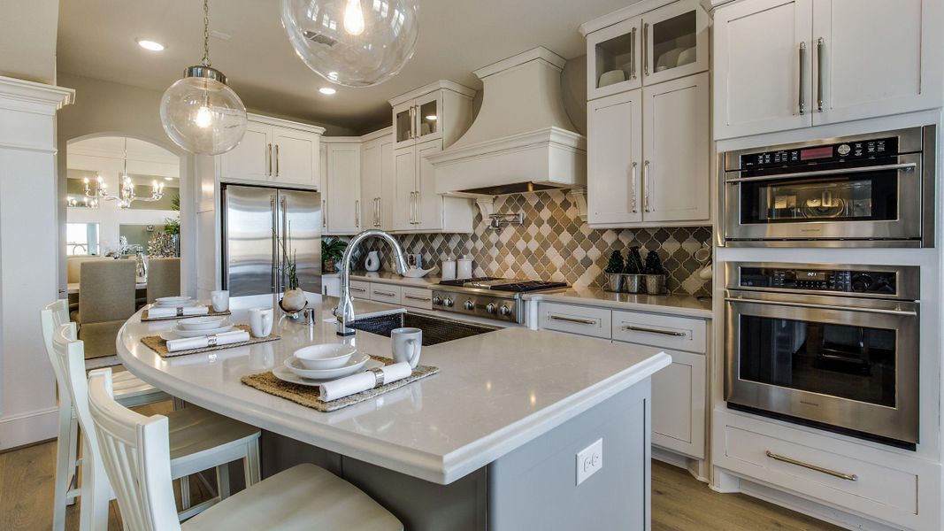 Furnished interior view inside a new home in Jordan Ranch, Katy (Image 28).