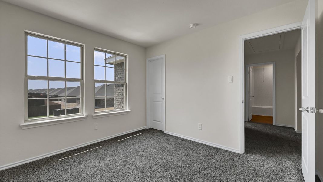 Spacious, unfurnished interior of a new home in Oak Valley Estates, Bullard (Image 21). Spacious, unfurnished interior of a new home in Oak Valley Estates, Bullard (Image 21).