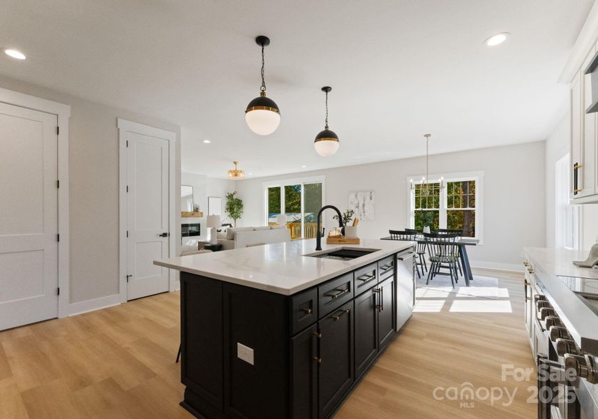 Open to Breakfast Area and Living Room