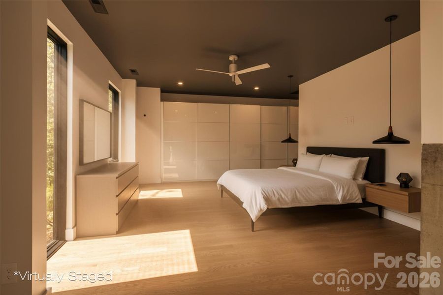 Furnished interior view inside a new home in , Clover (Image 18).