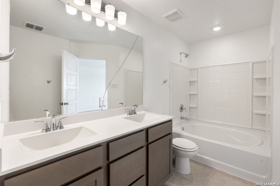 Furnished interior view inside a new home in , San Antonio (Image 11).