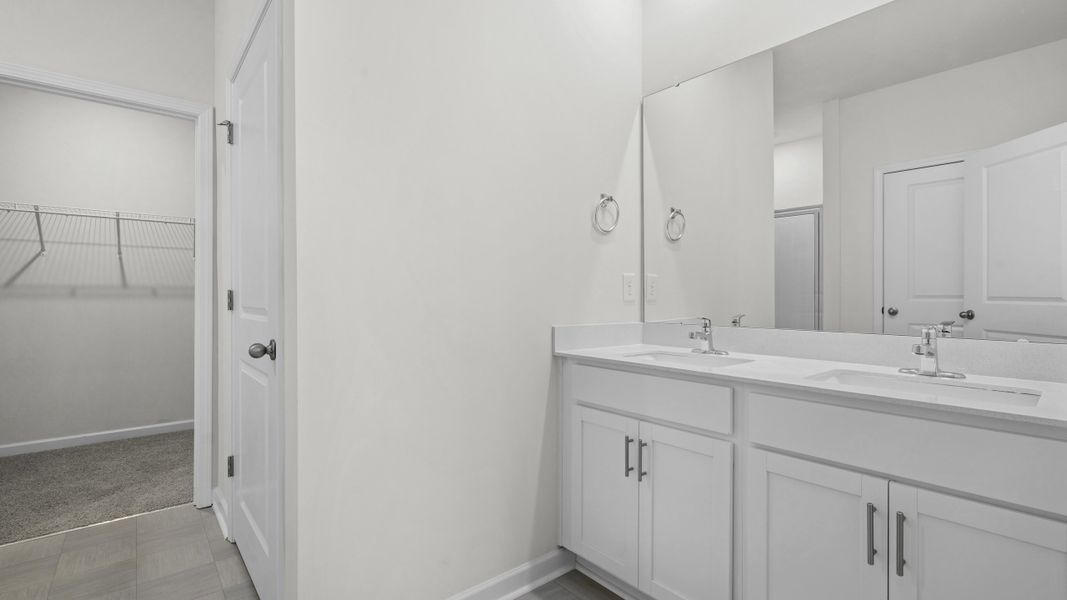 Furnished interior view inside a new home in Cambridge Park, Mebane (Image 9).