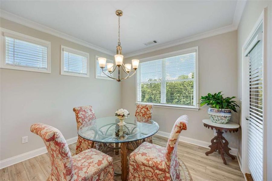 Furnished interior view inside a new home in , Gainesville (Image 5).