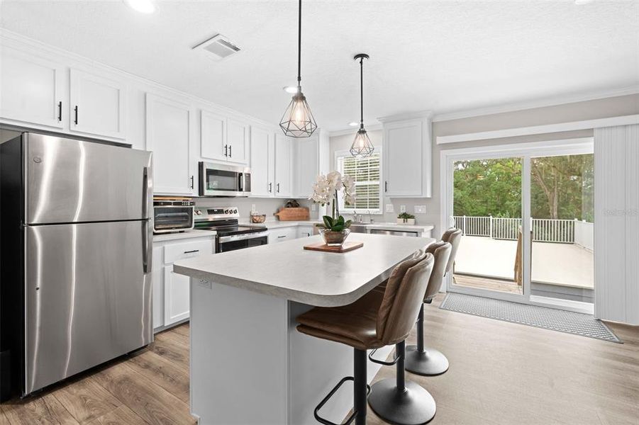Furnished interior view inside a new home in , Brooksville (Image 15).