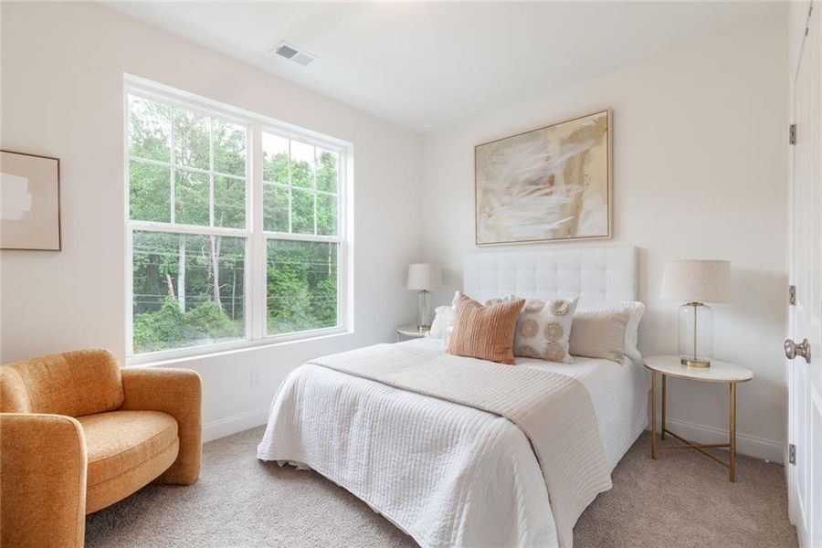 Furnished interior view inside a new home in , Sugar Hill (Image 6).