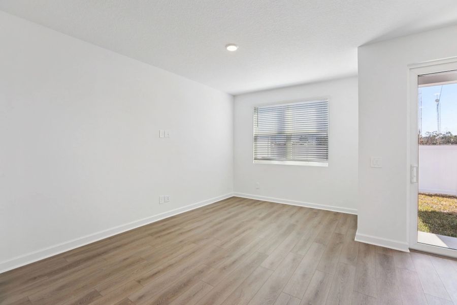 Open and versatile living space