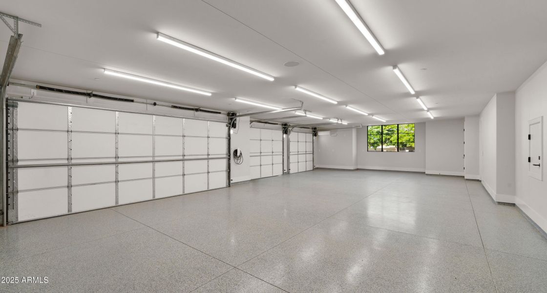 4 Car Garage with Tesla Charger