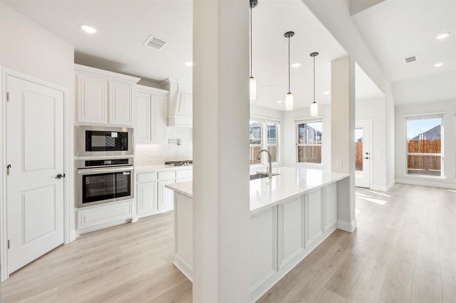 Furnished interior view inside a new home in West Crossing, Anna (Image 6).